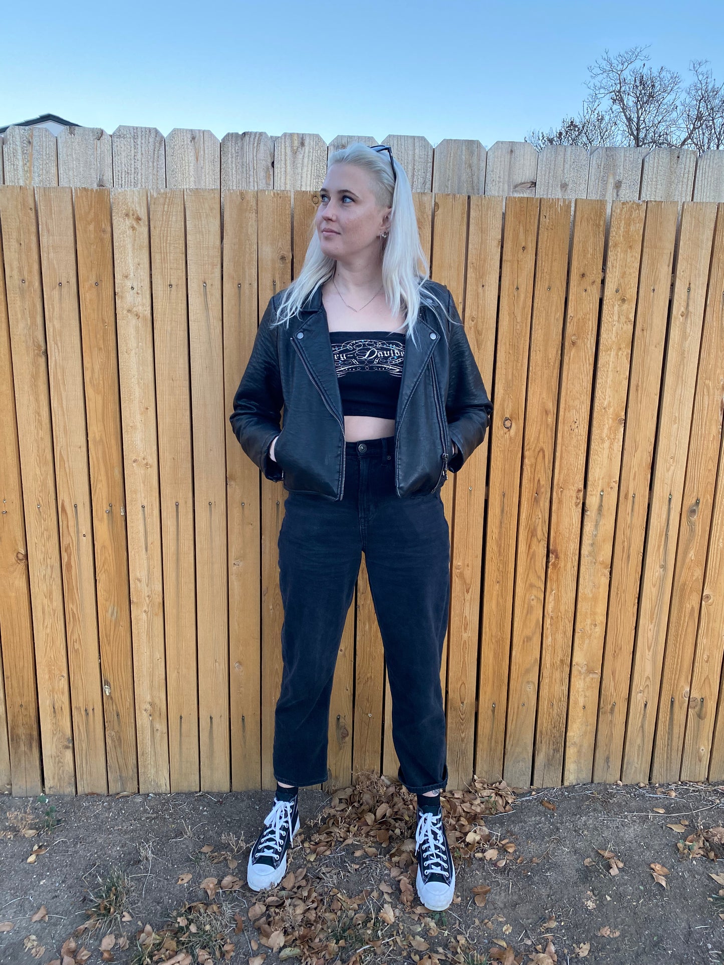 Y2K Harley Davidson Tube Top