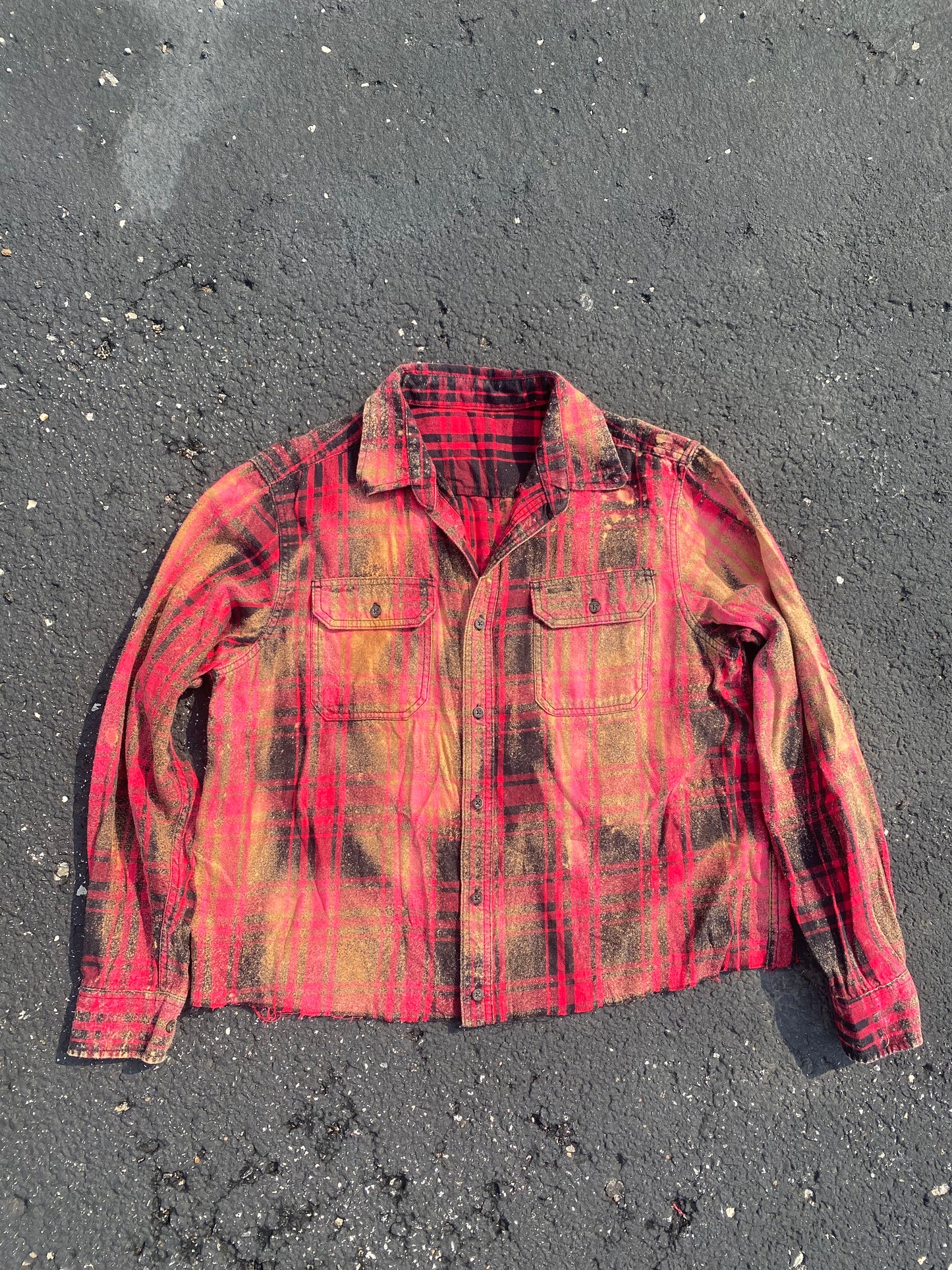 Chicago Bulls Acid Wash w/ Rhinestone Detail