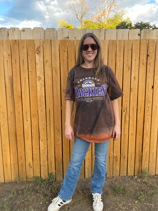 Colorado Rockies Acid Wash