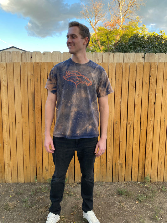 Broncos Acid Wash Shirt