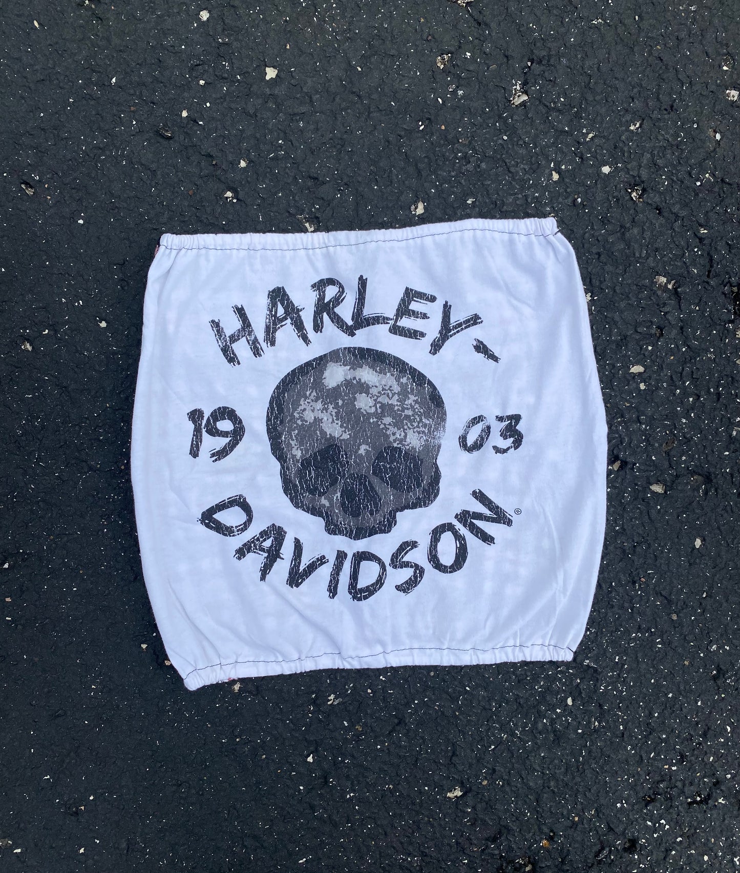 Harley Davidson Skull Tube Top