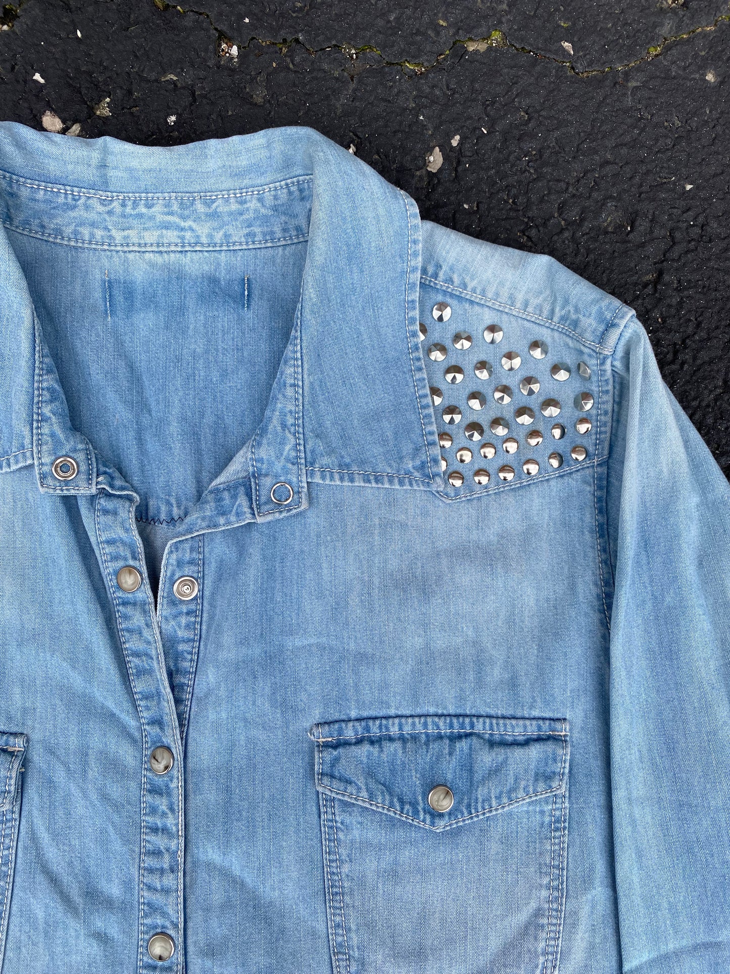 Harley Davidson Metallic Denim